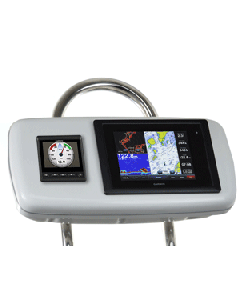 NavPod GP1040-11 SystemPod Pre-Cut f/Garmin 8008/8208 & 1 Instrument f/9.5" Wide Guard GP1040-11