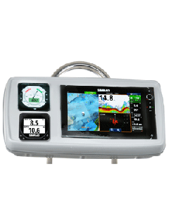 NavPod GP1176 SystemPod Pre-Cut f/Simrad NSS12 evo2 or B&G Zeus&#178; 12 & 2 Instruments f/9.5" Wide Guard GP1176