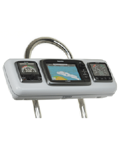 NavPod GP1604 SystemPod Pre-Cut f/Raymarine e7/e7D & 2 Instruments f/9.5" Wide Guard GP1604