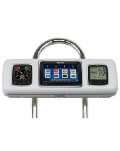 NavPod GP1605 SystemPod Pre-Cut f/Raymarine a75/a77/a78 & 2 Instruments f/9.5" Wide Guard GP1605