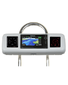 NavPod GP1606 SystemPod Pre-Cut f/Simrad NSS7 evo2 or B&G Zeus&#178; 7 & 2 Instruments f/9.5" Wide Guard GP1606