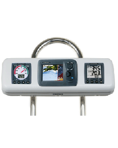 NavPod GP1607 SystemPod Pre-Cut f/Furuno GP1670/GP1670F 5.7" & 2 Instruments f/9.5" Wide Guard GP1607