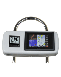 NavPod GP2040-11 SystemPod Pre-Cut f/Garmin 8008/8208 & 1 Instrument f/12" Wide Guard GP2040-11