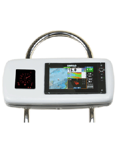 NavPod GP2040-13 SystemPod Pre-Cut f/Simrad NSS9 evo2 or B&G Zeus&#178; 9 & 1 Instrument f/12" Wide Guard GP2040-13