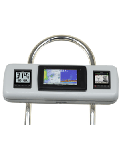 NavPod GP2603 SystemPod Pre-Cut f/Garmin 720/721/740/740s/741/721xs/70s/70dv & 2 Instruments f/12" Wide Guard GP2603