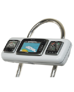 NavPod GP2604 SystemPod Pre-Cut f/Raymarine e7/e7D & 2 Instruments f/12" Wide Guard GP2604