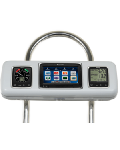 NavPod GP2605 SystemPod Pre-Cut f/Raymarine a75/a77/a78 & 2 Instruments f/12" WIde Guard GP2605