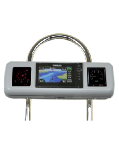 NavPod GP2606 SystemPod Pre-Cut f/Simrad NSS7 evo2 or B&G Zeus&#178; 7 & 2 Instruments f/12" Wide Guard GP2606