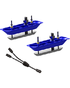 Navico StructureScan&#153;HD Sonar Stainless Steel Thru-Hull Transducer (Pair) w/Y-Cable 000-11460-001