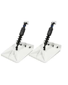 Nauticus Smart Tabs SX 9.5" x 10" w/60lb Actuator - White SXW9510-60