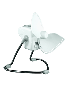 Caframo Chinook 707 120V AC 2-Speed 7" Fan - White 707CHWBX