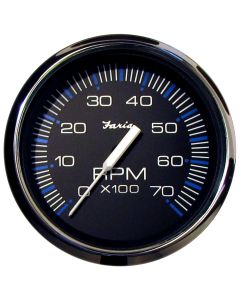 Faria Chesapeake Black Ss 4" Tachometer 7000 Rpm Gas