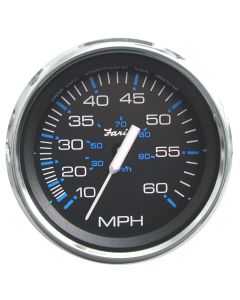 Faria Chesapeake Black Ss 4" Speedometer 60Mph Mechanical
