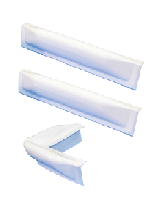 Dock Edge 3 Piece Dock Bumper Kit - 1 Corner Piece, 2 18" Straight Pieces 73-100-F
