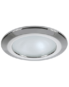 Quick Kor XP Downlight LED - 4W, IP66, Screw Mounted - Round Stainless Bezel, Round Warm White Light FAMP3262X02CA00