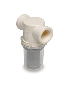 SHURFLO 1-1/4" Raw Water Strainer w/Bracket & Fittings - 20 Mesh 253-401-01
