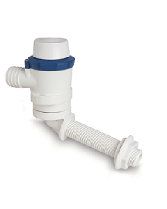 SHURFLO PIRANHA&trade; Angled Port Aerator 600 Livewell Pump - 12 VDC, 600 GPH 357-014-10