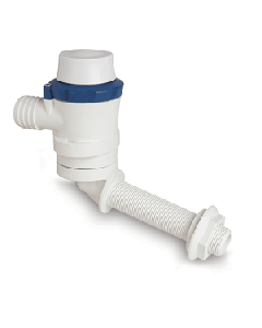 SHURFLO PIRANHA&trade; Angled Port Aerator 1100 Livewell Pump - 12 VDC, 1100 GPH 357-104-10