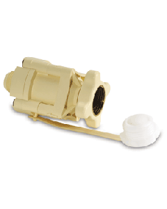 SHURFLO Pressure Reducing City Water Entry - In-Line - Cream 183-039-01
