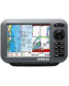 SI-TEX SVS-880CF 8" Chartplotter/Sounder Combo w/Internal GPS Antenna & Navionics+ Flexible Coverage Chart Card SVS-880CF