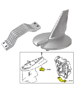 Tecnoseal Anode Kit - Yamaha 200-250 HP - Magnesium 21104MG