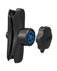 RAM Mount Double Socket Arm w/Pin-Lock Security Knob - 1.5" RAM-201-SU