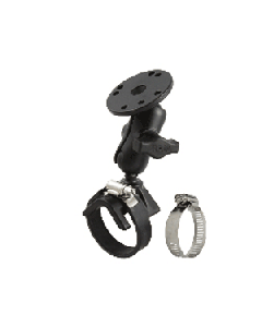 RAM Mount Strap Mount w/Short Arm & Round Base RAM-B-108U-A