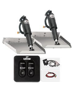 Lenco 9" x 12" Edge Mount Kit w/Standard Tactile Switch Kit TT9X12E