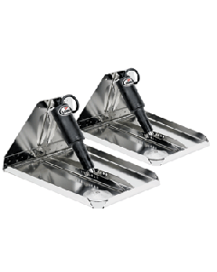 Lenco 14" x 12" Heavy Duty Performance Trim Tab Kit w/o Switch 15042-101
