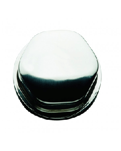 Schmitt Faux Center Nut - Chrome/Plastic - 1/2"& 3/4" Base - For Cast Steering Wheels CAP0304