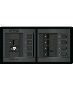 Blue Sea 1193 Elci Main 30A Double Pole + 4 Positions
