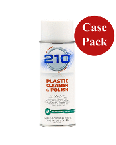 Camco 210 Plastic Cleaner Polish 14Oz Spray Case Pack