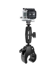 Ram Mount Medium Tough-Claw Mount W/ Go Pro Hero Adapter