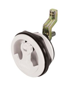 Whitecap T-Handle Latch White/White Nylon Non Locking