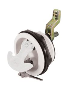Whitecap T-Handle Latch White/White Nylon Locking
