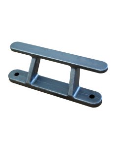 Dock Edge Dock Builders Cleat Angled Rail Cleat 8" Aluminum