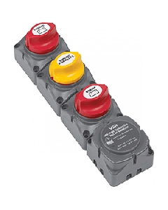 BEP Vertical Battery Switch Cluster w/DVSR - 1 Engine/2 Batteries 716-V-140A-DVSR