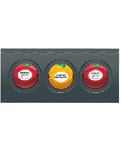 Bep Contour Connect 3 Battery Switch Panel W/3 Disconnects