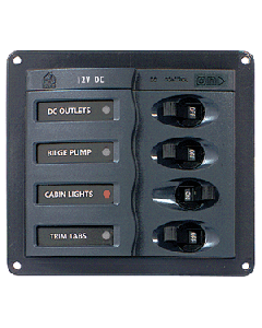 BEP CIRCUIT BREAKER PANEL - 4- WAY 900-DC