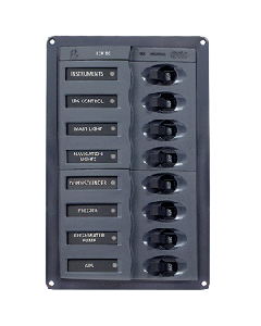 BEP DC PANEL - 8-WAY -  VERTICAL 901V