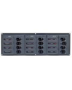Bep Dc Panel - 12-Way - No  Meter - Horizontal