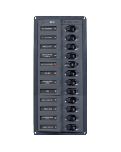 Bep Dc Panel - 12-Way - No  Meter - Vertical