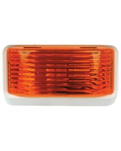 FULTYME RV PORCH LIGT SQ W/O SWTCH AMBER 590-1115