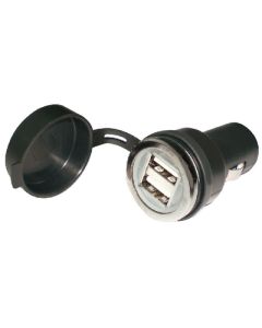FULTYME RV USB DUAL CHARGER W/DUST COVER 590-3080