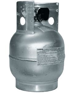 Trident hose L.P. Tank Vert. Alum.   10 Lb TRC 14100010