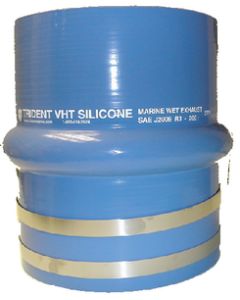 Trident hose Single Hump Bellow 5In W/Clamp TRC 272V5000SS