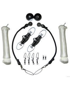 Rupp Top Gun Single Rigging Kit W/Nok Outs