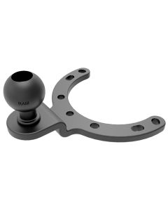 Ram Mount Gas Tank Base W/ 1" Ball F/ Bmw And Kawasaki