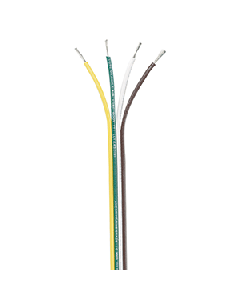 Ancor Flat Ribbon Bonded Cable 100' 16/4 Brn,Grn,Wht,Ylw