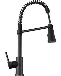 SPRINGCOIL FAUCET MATTE BLK